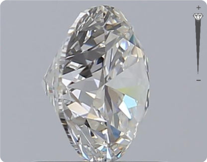 Diamant naturel GIA 0,90 ct | Couleur G | Pureté SI2 | Taille ronde | TB EX EX #D10262