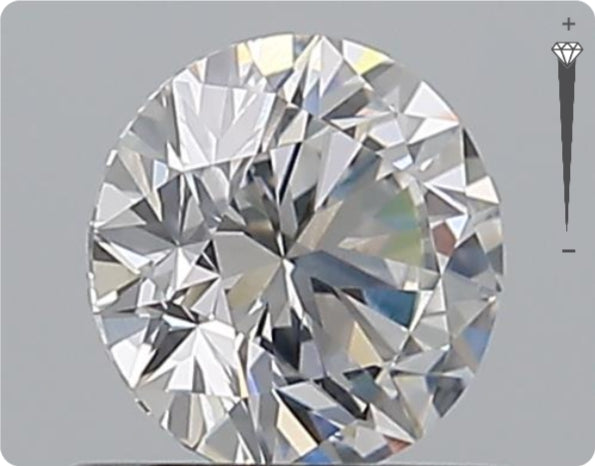 Natural 0.70ct GIA Diamond | Color E | Clarity SI2 | Round Brilliant Cut | EX EX EX #D10263