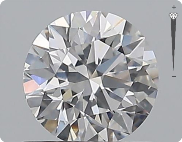 Natural 0.70ct GIA Diamond | Color E | Clarity SI2 | Round Brilliant Cut | EX EX EX #D10263