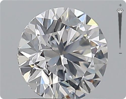 Natural 0.70ct GIA Diamond | Color E | Clarity SI2 | Round Brilliant Cut | EX EX EX #D10263