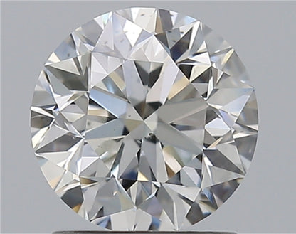 Diamant naturel 1,50 ct GIA | Couleur G | Pureté SI1 | Coupe ronde | TB EX EX #D10266