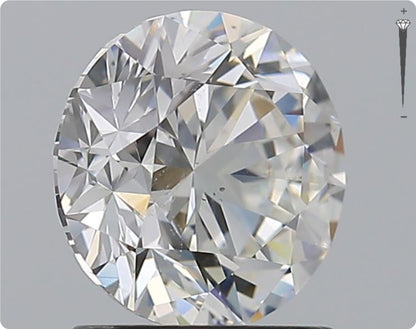 Diamant naturel 1,50 ct GIA | Couleur G | Pureté SI1 | Coupe ronde | TB EX EX #D10266