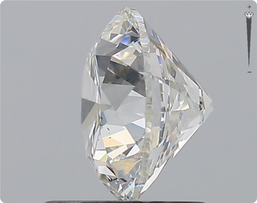 Diamant naturel 1,50 ct GIA | Couleur G | Pureté SI1 | Coupe ronde | TB EX EX #D10266