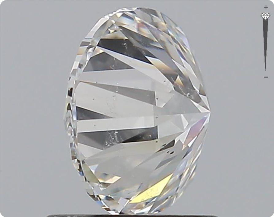 Diamant naturel 1,50 ct GIA | Couleur G | Pureté SI1 | Coupe ronde | TB EX EX #D10266
