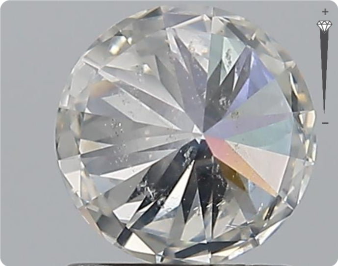 Diamant naturel 1,20 ct GIA | Couleur H | Pureté SI2 | Taille ronde | EX EX EX #D10267