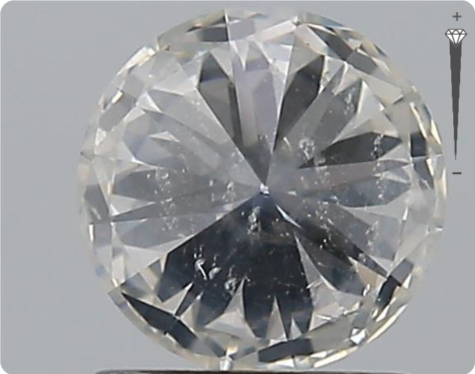 Diamant naturel 1,20 ct GIA | Couleur H | Pureté SI2 | Taille ronde | EX EX EX #D10267