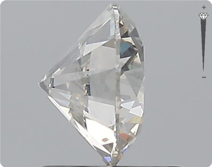 Diamant naturel 1,20 ct GIA | Couleur H | Pureté SI2 | Taille ronde | EX EX EX #D10267