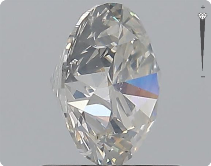 Diamant naturel 1,20 ct GIA | Couleur H | Pureté SI2 | Taille ronde | EX EX EX #D10267
