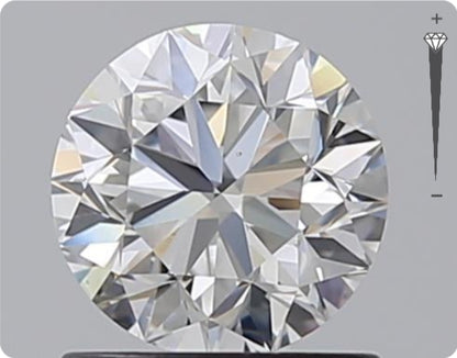 Diamant naturel GIA 1,00 carat | Couleur D | Pureté VS2 | Taille ronde | TB EX TB #D10270