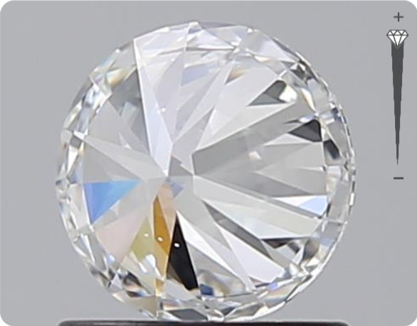 Diamant naturel GIA 1,00 carat | Couleur D | Pureté VS2 | Taille ronde | TB EX TB #D10270
