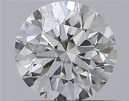 Natural 0.50ct GIA Diamond | Color D | Clarity VVS1 | Round Cut | EX EX EX #D10272