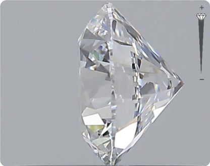 Natural 0.50ct GIA Diamond | Color D | Clarity VVS1 | Round Cut | EX EX EX #D10272