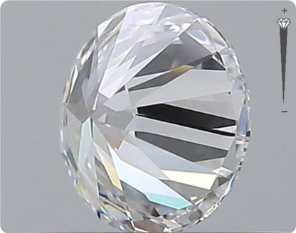 Natural 0.50ct GIA Diamond | Color D | Clarity VVS1 | Round Cut | EX EX EX #D10272