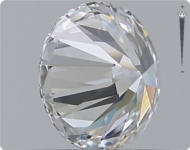 Natural 0.50ct GIA Diamond | Color D | Clarity VVS1 | Round Cut | EX EX EX #D10272