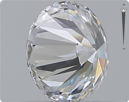 Natural 0.50ct GIA Diamond | Color D | Clarity VVS1 | Round Cut | EX EX EX #D10272