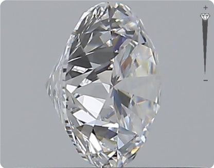 Natural 0.50ct GIA Diamond | Color D | Clarity VVS1 | Round Cut | EX EX EX #D10272