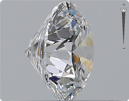 Natural 0.50ct GIA Diamond | Color D | Clarity VVS1 | Round Cut | EX EX EX #D10272