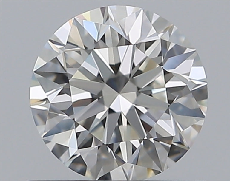 Diamant naturel 0,72 ct GIA | Couleur G | Pureté IF | Taille ronde | EX EX EX #D10275