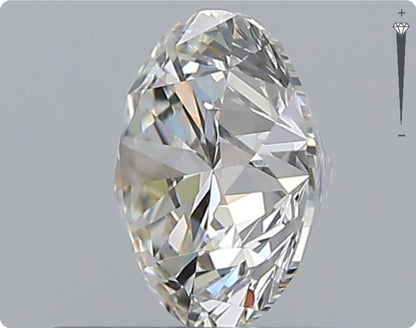 Diamant naturel 0,72 ct GIA | Couleur G | Pureté IF | Taille ronde | EX EX EX #D10275
