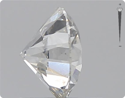 Diamant naturel GIA 0,71 ct | Couleur H | Pureté SI2 | Taille ronde | EX EX EX #D10276