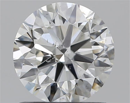 Diamant naturel GIA de 0.90ct | Couleur H | Pureté SI2 | Taille ronde | TB EX TB #D10278