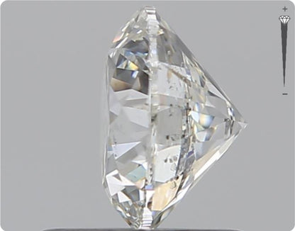 Diamant naturel GIA de 0.90ct | Couleur H | Pureté SI2 | Taille ronde | TB EX TB #D10278