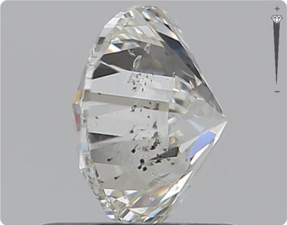 Diamant naturel GIA de 0.90ct | Couleur H | Pureté SI2 | Taille ronde | TB EX TB #D10278