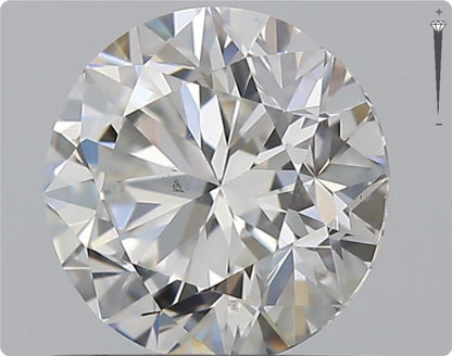 Natural 0.90ct GIA Diamond | Color F | Clarity SI1 | Round Brilliant Cut | VG EX VG #D10280