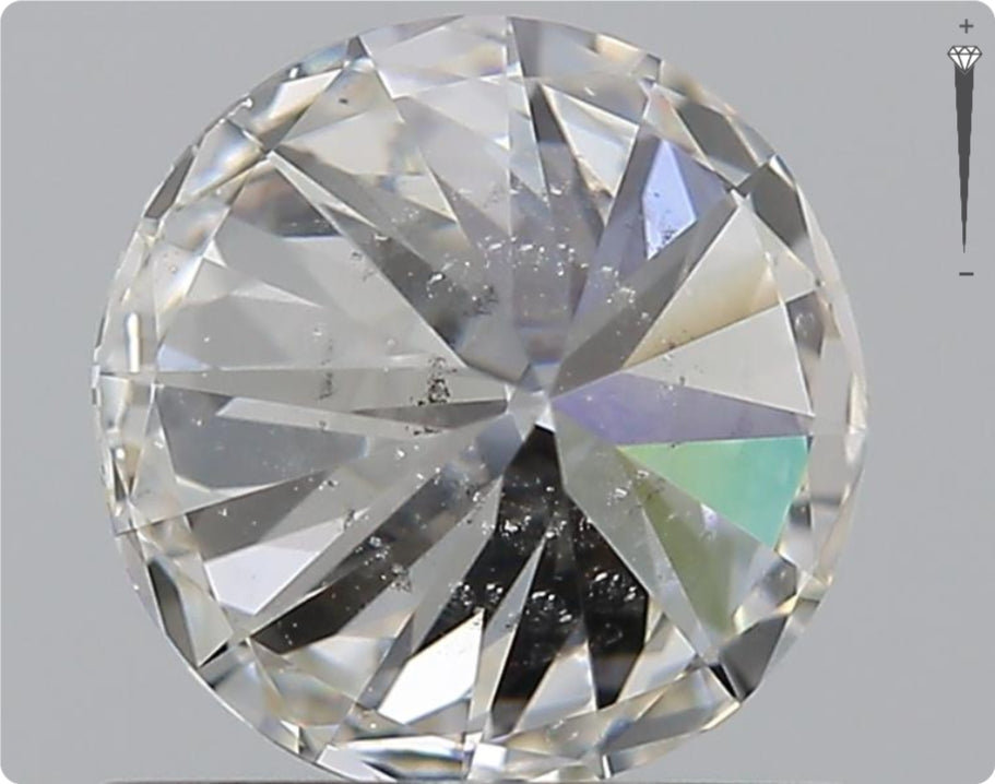 Natural 0.90ct GIA Diamond | Color F | Clarity SI1 | Round Brilliant Cut | VG EX VG #D10280