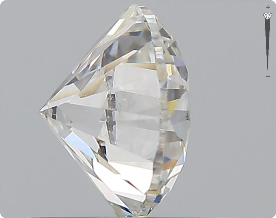 Natural 0.90ct GIA Diamond | Color F | Clarity SI1 | Round Brilliant Cut | VG EX VG #D10280