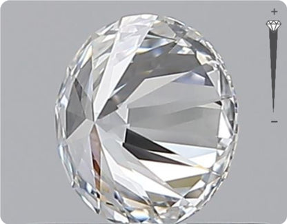 Natural 0.51ct GIA Diamond | Color D | Clarity VVS2 | Round Cut | EX EX EX #D10281