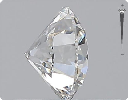 Natural 0.51ct GIA Diamond | Color D | Clarity VVS2 | Round Cut | EX EX EX #D10281