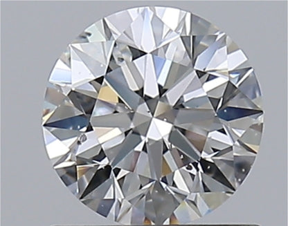 Diamant naturel 0.90ct GIA | Couleur D | Pureté SI2 | Taille Ronde | EX EX EX #D10284