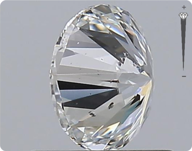 Diamant naturel 0.90ct GIA | Couleur D | Pureté SI2 | Taille Ronde | EX EX EX #D10284