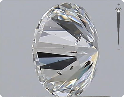 Diamant naturel 0.90ct GIA | Couleur D | Pureté SI2 | Taille Ronde | EX EX EX #D10284