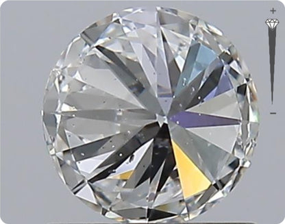 Diamant naturel 0.90ct GIA | Couleur D | Pureté SI2 | Taille Ronde | EX EX EX #D10284