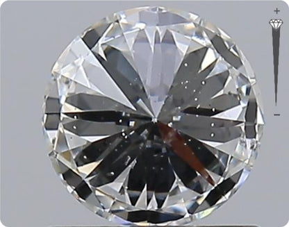 Diamant naturel 0.90ct GIA | Couleur D | Pureté SI2 | Taille Ronde | EX EX EX #D10284