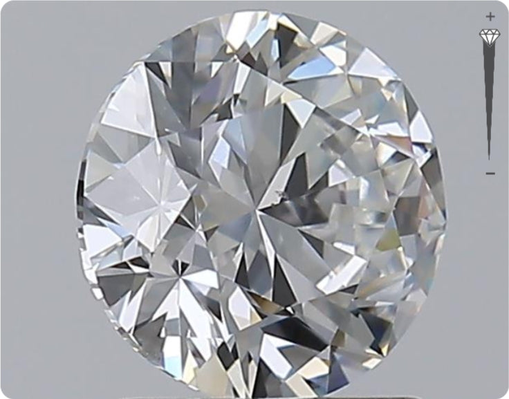 Diamant naturel GIA 1.50ct | Couleur E | Pureté VS2 | Taille ronde | VG EX VG #D10285