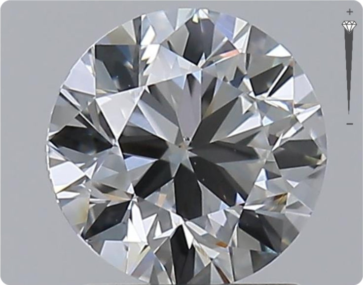 Diamant naturel GIA 1.50ct | Couleur E | Pureté VS2 | Taille ronde | VG EX VG #D10285
