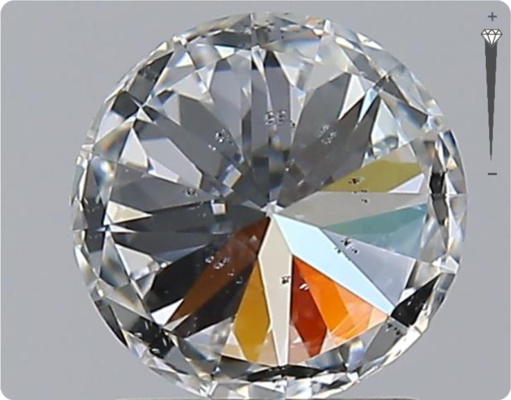 Diamant naturel GIA 1.50ct | Couleur E | Pureté VS2 | Taille ronde | VG EX VG #D10285