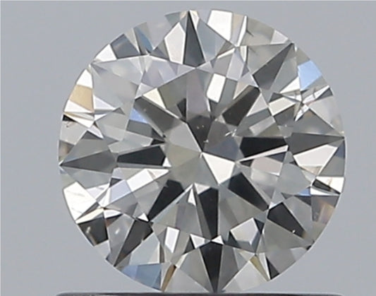 Diamant naturel GIA 0,72 ct | Couleur G | Pureté SI2 | Taille ronde | EX EX EX #D10286