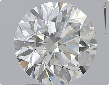 Natural 2.00ct GIA Diamond | Color G | Clarity SI2 | Round Cut | EX EX EX #D10287
