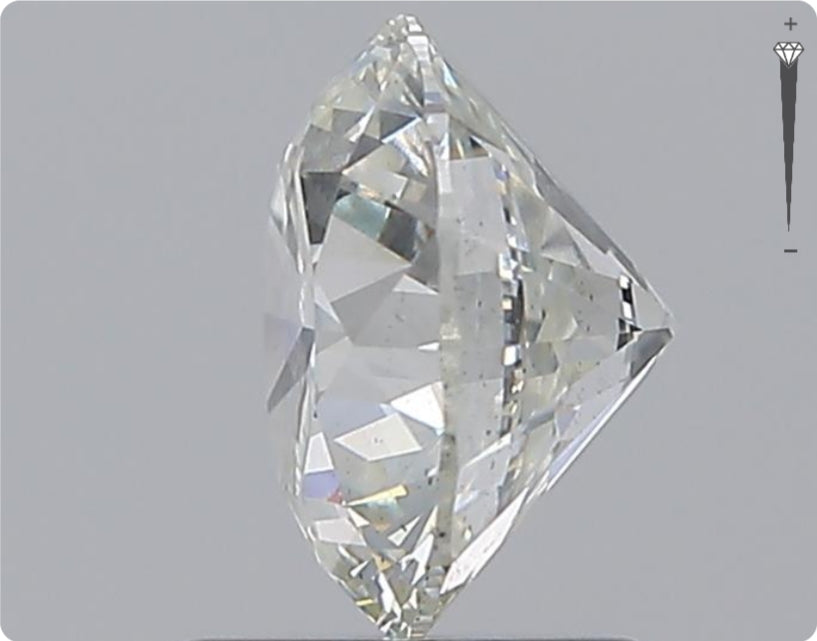 Natural 2.00ct GIA Diamond | Color G | Clarity SI2 | Round Cut | EX EX EX #D10287