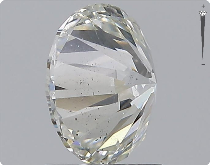 Natural 2.00ct GIA Diamond | Color G | Clarity SI2 | Round Cut | EX EX EX #D10287
