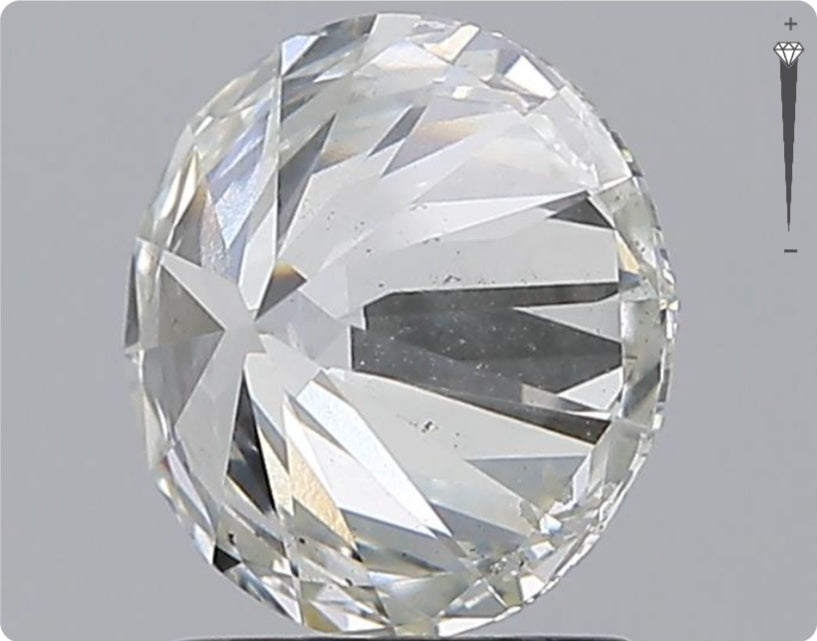 Natural 2.00ct GIA Diamond | Color G | Clarity SI2 | Round Cut | EX EX EX #D10287