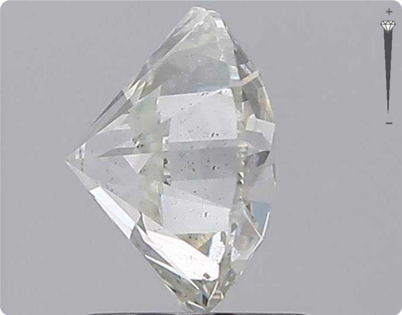 Natural 2.00ct GIA Diamond | Color G | Clarity SI2 | Round Cut | EX EX EX #D10287