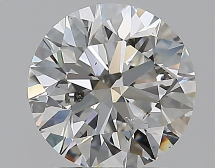 Diamant naturel 1.51ct GIA | Couleur F | Pureté SI2 | Taille ronde | EX EX EX #D10288