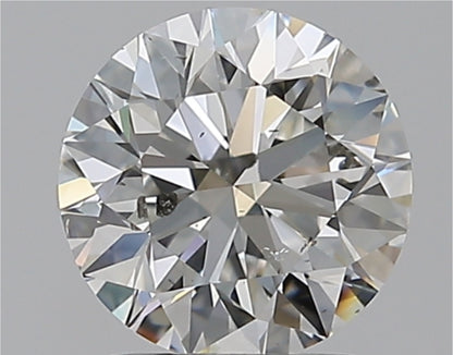 Diamant naturel 1.51ct GIA | Couleur F | Pureté SI2 | Taille ronde | EX EX EX #D10288