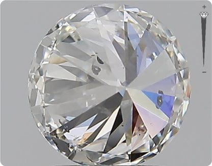 Diamant naturel 1.51ct GIA | Couleur F | Pureté SI2 | Taille ronde | EX EX EX #D10288