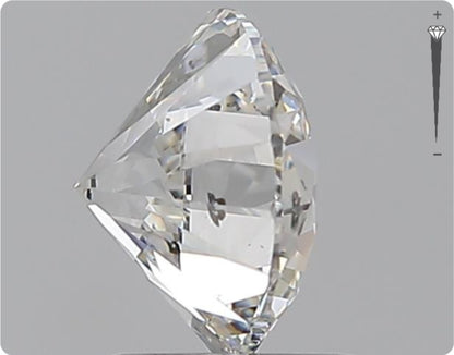 Diamant naturel 1.51ct GIA | Couleur F | Pureté SI2 | Taille ronde | EX EX EX #D10288